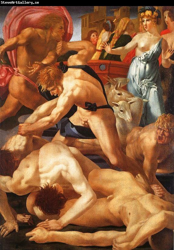 Rosso Fiorentino Moses Defending the Daughters of Jethro